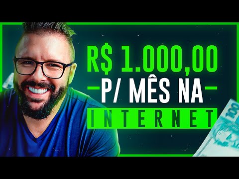 3 FORMAR DE GANHAR 1000 REAIS POR MÊS NA INTERNET EM CASA EM 2021